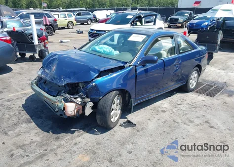 2003 Honda Civic Ex z USA, uszkodzony, nr VIN 1HGEM22963L018878